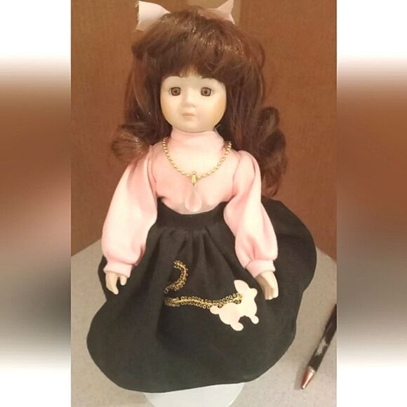 Beautiful 12” Porcelain Doll by Tb Trading Company - Picture 1 of 5